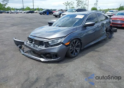 2019 Honda Civic Sport z USA, uszkodzony, nr VIN 2HGFC2F83KH590804